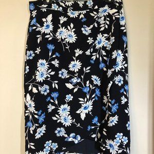 Ann Taylor Navy Skirt